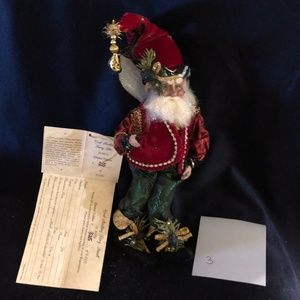 Mark Roberts 'Coal Stocking' fairy